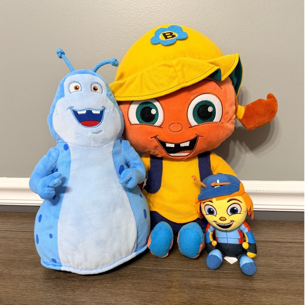 Beat Bugs Buzz Walter and Jay Plush Stuffed Animal Toy‎ Bundle Netflix Series